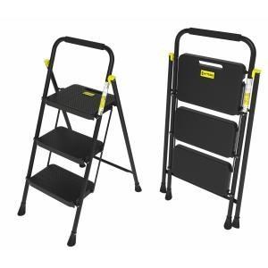 SGABELLO FERRO 3 GRADINI FACILE