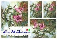 CARTA DI RISO DEC.FORESTA 040 ART.256