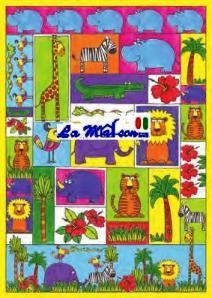 CARTA DECOUPAGE 14 JUNGLA