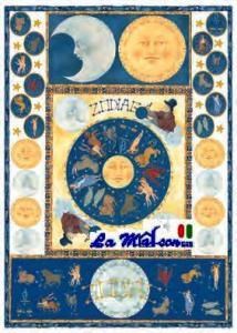 CARTA DECOUPAGE 84 ZODIACO ZODIACO