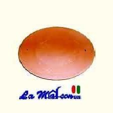 TARGA OVALE CM. 12X17