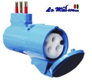 ADATTATORE spina 16 A presa 220V CEE