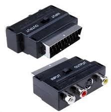 ADATTATORE SCART AUDIO VIDEO IN/AUT ADATTATORE SCART AUDIO VIDEO IN/AUT