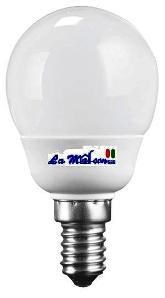 LAMPADA SFERA OPALE E14 LED-6W 6500k CLASSE A+