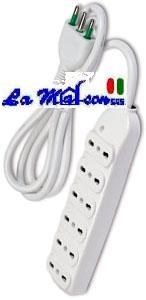 MULTIPRESA 6 POSTI BIV.EKO