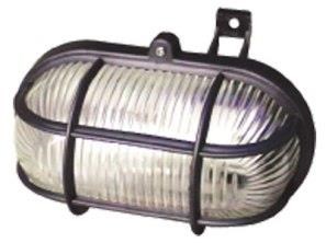 PLAFFONIERA TARTARUGA OVALE PVC BIANCA O NERA