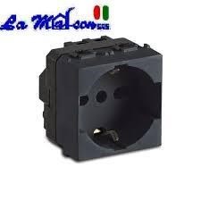 MODO PRESA UNEL 2P+T 16A GR.