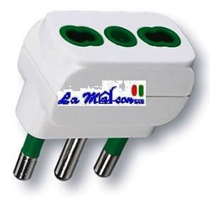 RIDUZIONI 16A-BIVALENTE BIANCA