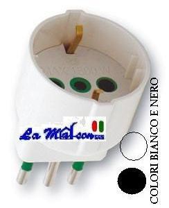 RIDUZIONI 10A-SCHUKO BIANCA