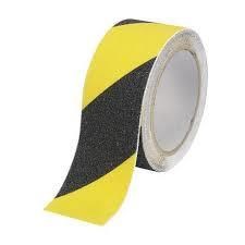 ANTISCIVOLO ROTOLO mm 25 X 5 mt GIALLO/NERO ANTISCIVOLO ROTOLO mm 25 X 5 mt GIALLO/NERO