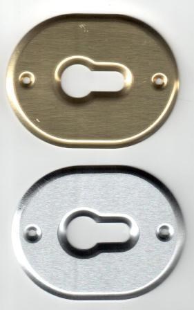 BOCCHETTA FORO YALE CROMO SATINATO 90X70 viti esterne BOCCHETTA FORO YALE CROMO SATINATO 90X70 viti esterne