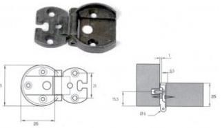 CERNIERA A0070.40 OTONATA x PORTE CERNIERA A0070.40 OTONATA x PORTE