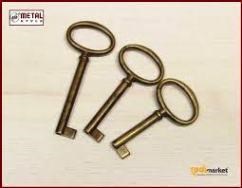 CHIAVE MOBILI METAL STYLE OTTONE R/33706.0440N.10