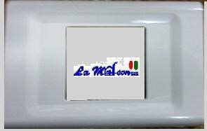 COPRINTERRUTTORE SCHUKO BIANCO X PRESA MARLANVIL COPRINTERRUTTORE SCHUKO BIANCO X PRESA MARLANVIL