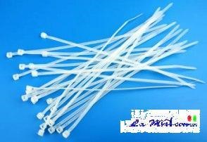 FASCETTA CABLAGGIO 4.8X200 BIANCA CF PZ 100