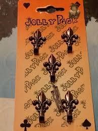 GANCI QUADRO GIGLIO PICCOLO BRONZO BL 5 PZ