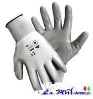 GUANTI COTONE GOMMATO GRIGIO DA 8