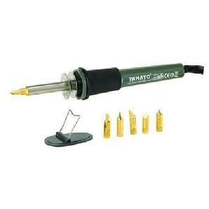 PIROGRAFO - SALDATORE COMPLETO DI 6 PUNTE E SUPPORTO - PER DECORARE LEGNO, PELLI ETC.