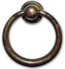 MANIGLIETTA METAL STYLE ANELLO 33x39