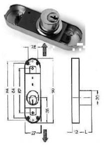 SERRATURA ARMADI ART A/224