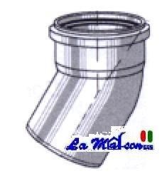 CURVA DN. 40 INNESTO 87° CURVA DN. 40 INNESTO 87°