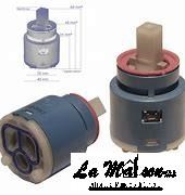 CARTUCCIA MONOCOMANDO EURORAMA DN40 R1952 CARTUCCIA MONOCOMANDO EURORAMA DN40 R1952