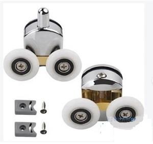 CUSCINETTO X CABINA COPPIA MONOBLOCCO OTTONE CROMO 2 RUOTE X BOX DOCCIA SUPERIORE+INFERIO CUSCINETTO X CABINA COPPIA MONOBLOCCO OTTONE CROMO 2 RUOTE X BOX DOCCIA SUPERIORE+INFERIO