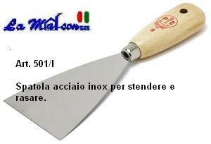 SPATOLA RAFFAELLO ACCIAIO INOX MM 80