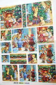 CARTA DI RISO NATALE 35X50 0231